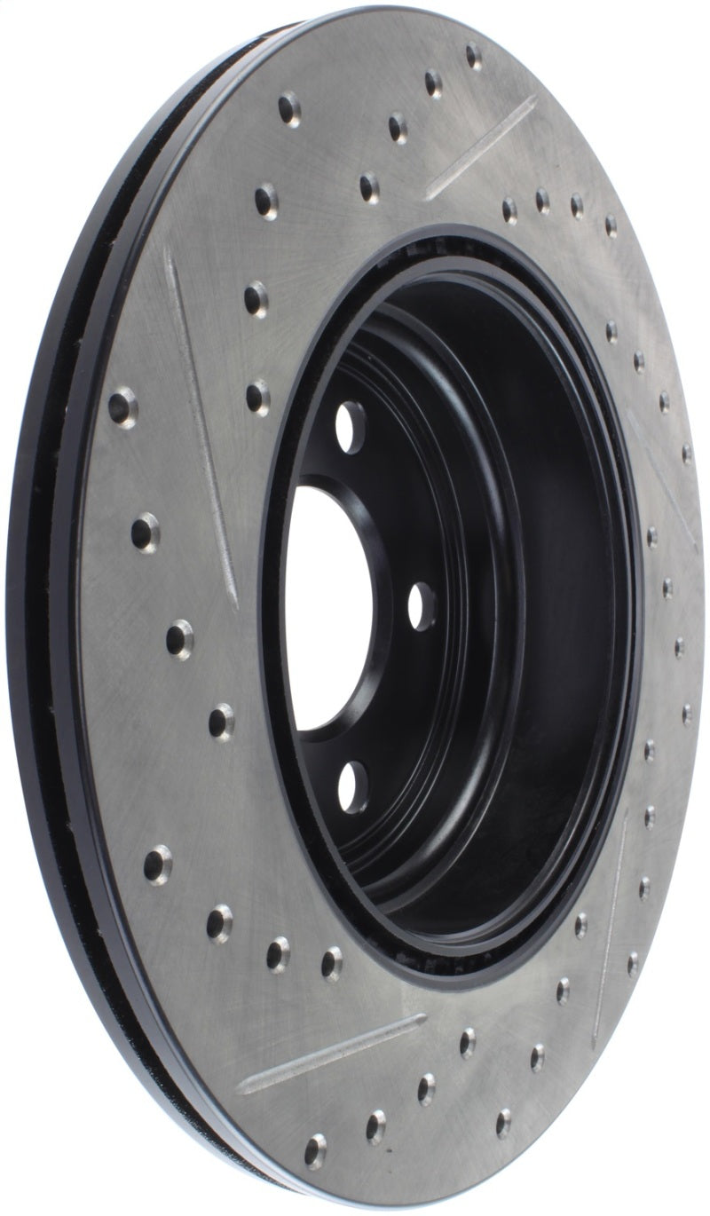 Rotor arrière gauche fendu et percé StopTech 12-16 pour BMW 335i