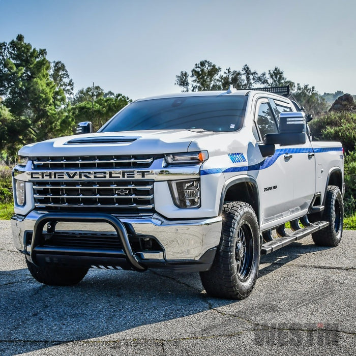 Pare-buffle Westin 2020 Chevy Silverado 2500/3500 Série E - Noir