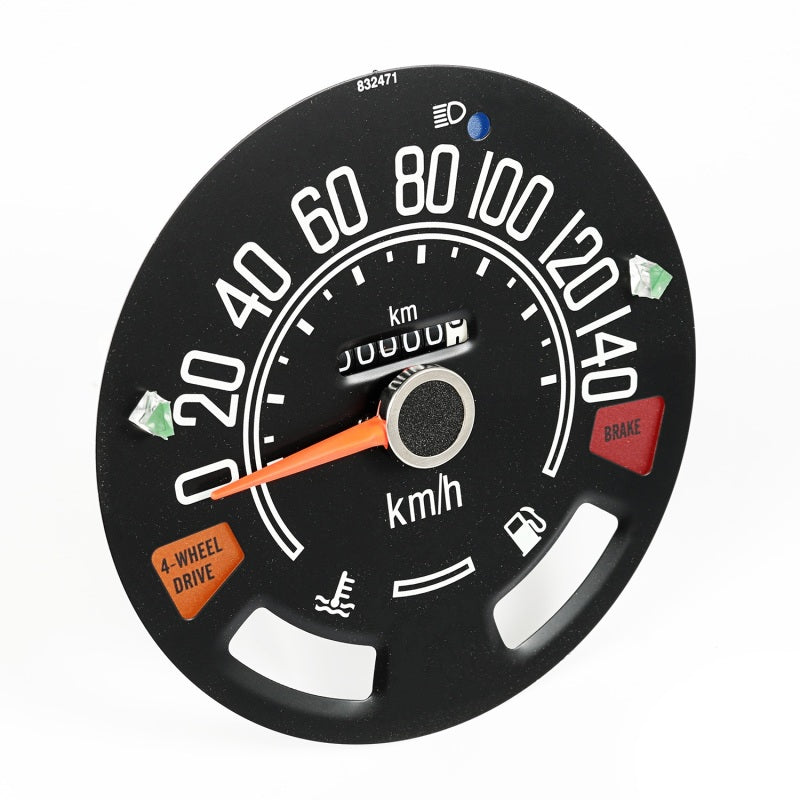 Compteur de vitesse Omix pour modèles Jeep CJ 80-86