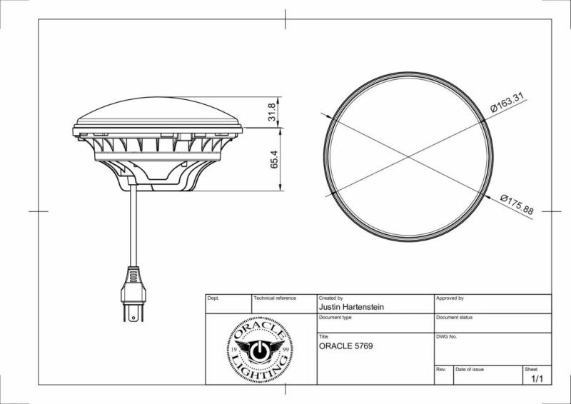 Oracle Jeep Wrangler JL/Gladiator JT 7in. High Powered LED Headlights (Pair) - Dynamic SEE WARRANTY