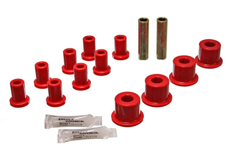 Ressort arrière et bague de manille Energy Suspension - Rouge