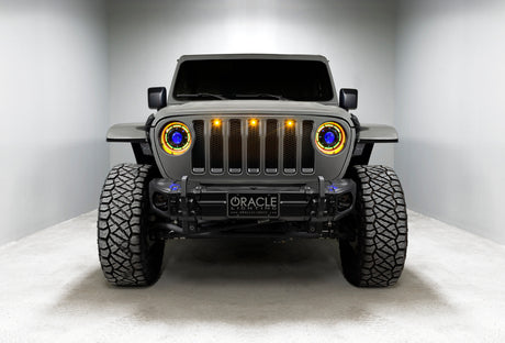 Phares projecteurs Oracle Oculus Bi-LED pour Jeep JL/Gladiator JT - ColorSHIFT 2 VOIR LA GARANTIE