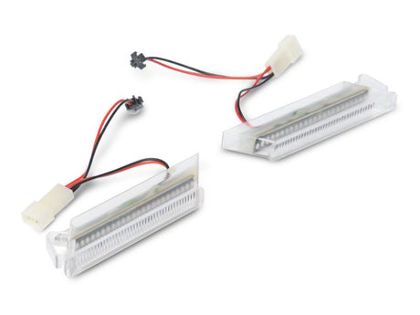 Clignotants LED séquentiels montés sur rétroviseur Raxiom 04-14 Ford F-150 Axial Series - Transparent