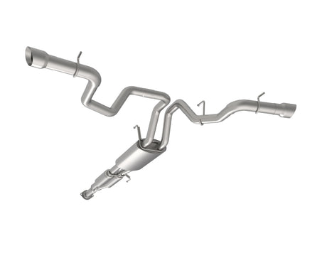 Échappement Kooks 2021+ Ford F150 2,7/3,5/5,0 L 3 pouces à double sortie latérale avec embouts polis