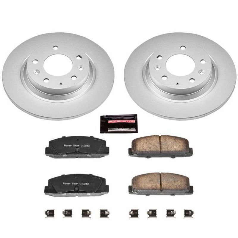 Kit de freins arrière Power Stop 03-05 Mazda 6 Z17 Evolution Geomet avec revêtement
