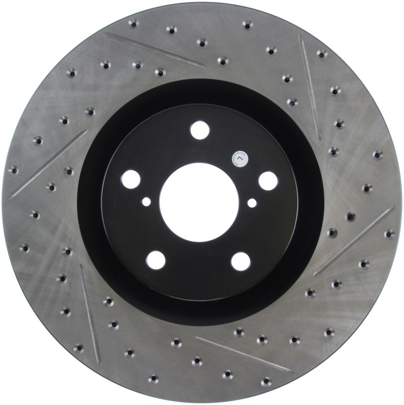 Rotor avant gauche fendu et percé StopTech 14 Lexus IS