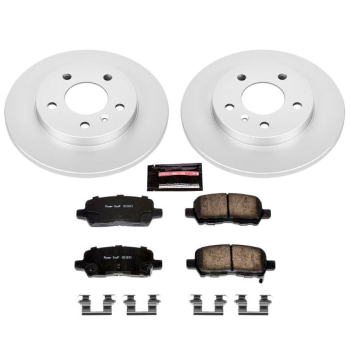 Kit de freins arrière Power Stop 05-09 Buick Allure Z17 Evolution Geomet avec revêtement