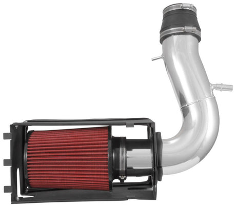 Kit d'admission d'air Spectre 11-19 Ford Explorer V6-3.5LF/I - Aluminium poli avec filtre rouge