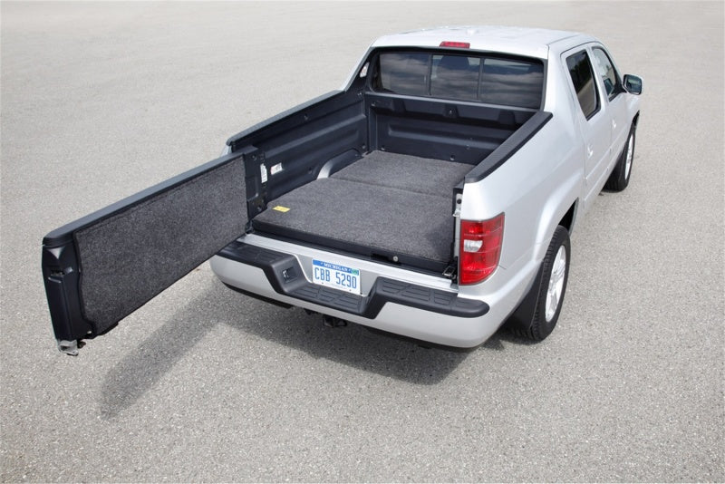 BedRug 17-23 Honda Ridgeline (2pc Floor) Mat (Use w/Spray-In & Non-Lined Bed)