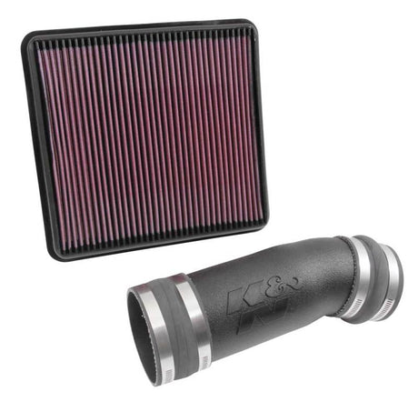 Kit d'admission d'air hautes performances K&amp;N 07-13 pour Toyota Tundra V8-5.7L