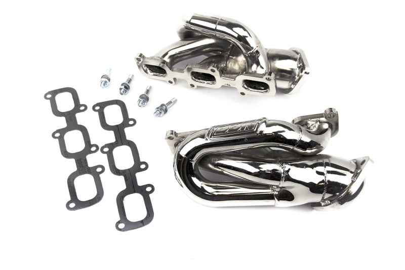 Collecteurs d'échappement BBK 11-15 Ford Mustang 3,7 L Shorty Tuned Length - 1-5/8 Silver Ceramic (CARB EO 11-14 uniquement)