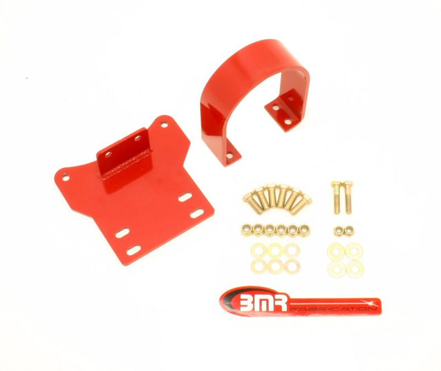 BMR 14-17 Chevy SS Auto Transmission Front Driveshaft Safety Loop - Red BMR Suspension