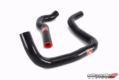 Kit de tuyaux de radiateur pour moteurs Honda/Acura B16A de Skunk2 (kit de 2 tuyaux noir/rouge)
