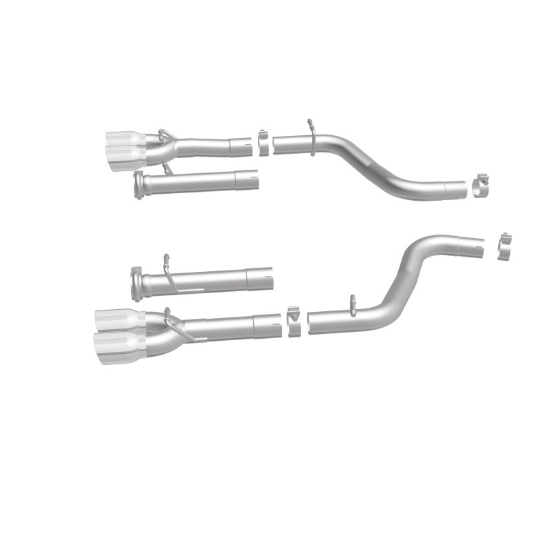 Essieu arrière MagnaFlow, SS, 2,5 po, embout arrière divisé en quatre de 3,5 po, Dodge Challenger R/T 5,7 L 2015