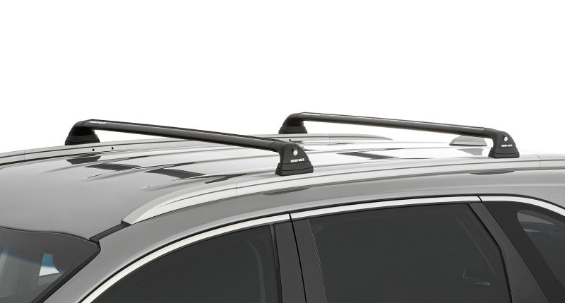 Barres de toit Rhino-Rack 16-20 pour Kia Sorento UM 5 portes SUV avec rails encastrés Vortex RVP 2 barres - Noir