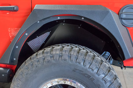 Garde-boue arrière intérieur DV8 Offroad 2018+ Jeep Wrangler JL - Noir