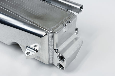 Collecteur de refroidisseur d'air de suralimentation CSF Gen 2 B58 Race X - Finition en aluminium brut