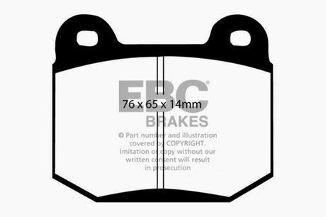 Plaquettes de frein arrière Bluestuff EBC 03-04 Infiniti G35 3.5 (Manuelle) (Brembo)