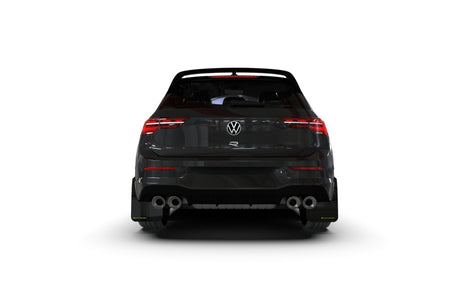 Garde-boue Rally Armor 2022 MK8 Volkswagen Golf GTI/R noir UR avec logo blanc