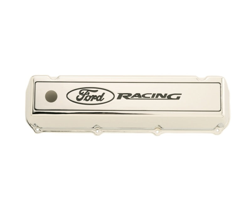 Couvercle de soupape en aluminium poli Ford Racing