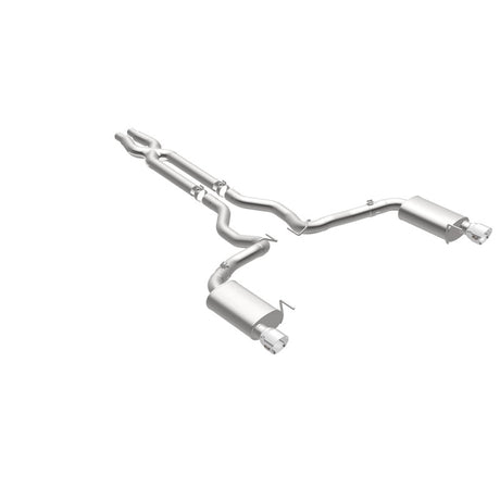 Catback MagnaFlow, SS, 3 po, Street, double embouts polis de 4,5 po, Ford Mustang GT V8 5,0 L 2015