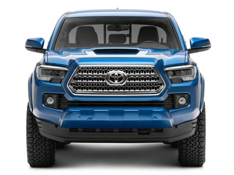 Raxiom 16-23 Toyota Tacoma avec phares halogènes DRL à LED d'usine - Boîtier noir (lentille transparente)