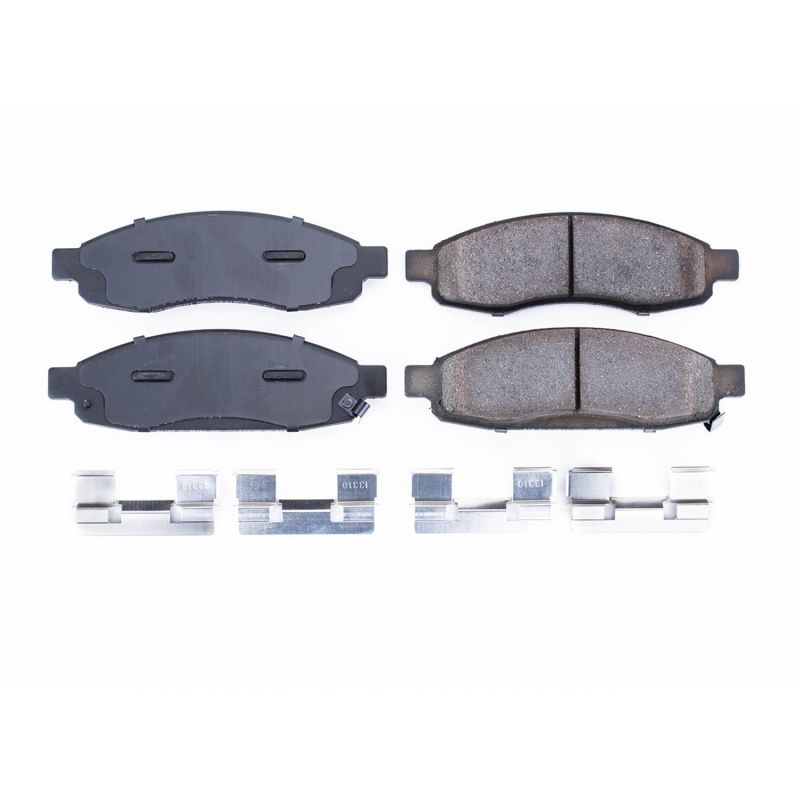 Power Stop 05-06 Infiniti QX56 Front Z17 Evolution Ceramic Brake Pads w/Hardware