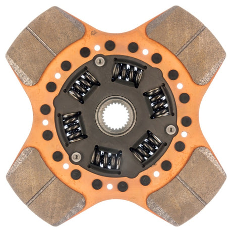 Disque de frein Exedy 2004-2011 Subaru WRX STI H4 Stage 2 Cerametallic 4 Puck Compatible avec 15951HDP4