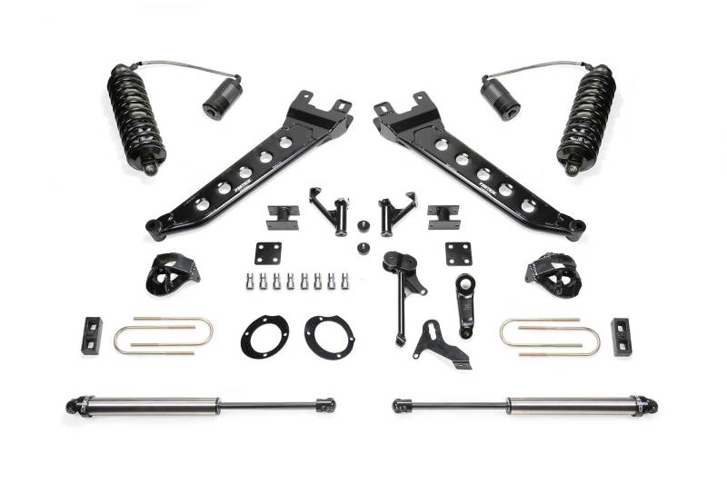 Fabtech 13-18 Ram 3500 4WD Kit de bras de rayon de 5 pouces avec 4.0 C/O Resi Dlss et Rr 2.25 Dlss