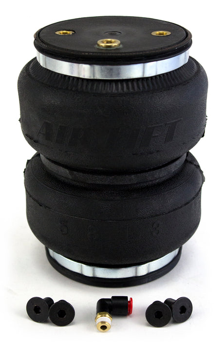 Ressort pneumatique de rechange pour élévateur pneumatique - Loadlifter 5000 Ultimate Type à soufflet avec amortisseur de rebond interne