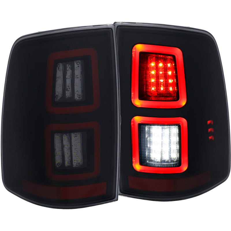 Feux arrière à LED ANZO 13-17 Dodge Ram 1500/2500/3500 Fumés