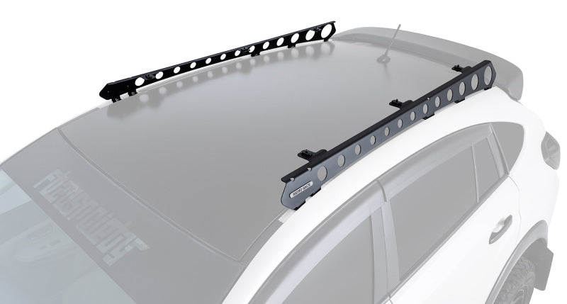 Système de montage dorsal Rhino-Rack pour Subaru Crosstrek 16-17 / XV 5DR Hatch 13-15 (avec rails de toit)