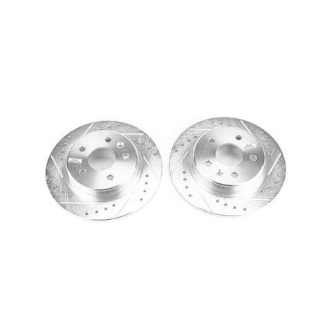 Disques de frein arrière Power Stop 17-19 Chevrolet Bolt EV Evolution percés et fendus - Paire
