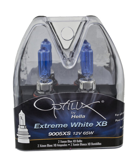 Ampoule blanche Xen Hella 9005XS 12V 65W (paire)
