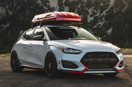 Échangeur intermédiaire à noyau étagé CSF 19-20 Hyundai Veloster N / 17-20 Hyundai i30 N MT - Noir