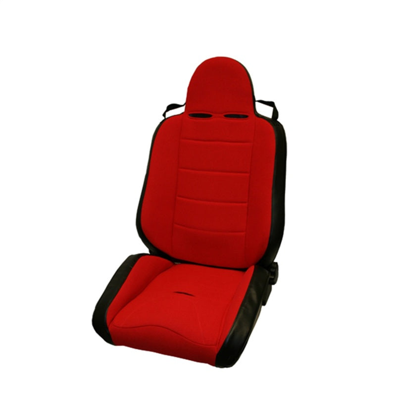 Siège de course tout-terrain Rugged Ridge XHD inclinable rouge 76-02 CJ&amp;Wr