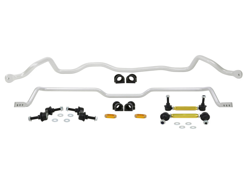 Kit de barres stabilisatrices avant et arrière Whiteline 03-06 Mitsubishi Lancer EVO / 05-06 EVO MR/RS avec arrière de 24 mm