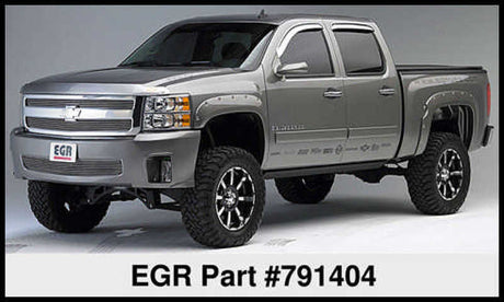 Élargisseurs d'ailes boulonnés EGR 07-13 pour Chev Silverado 5 pieds - Ensemble