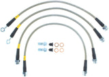 Conduites de frein arrière en acier inoxydable StopTech 08-17 Chevrolet Silverado 1500