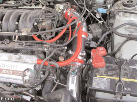 Prise d'air froid noire Injen 00-01 Maxima V6 3.0L **COMMANDE SPÉCIALE**