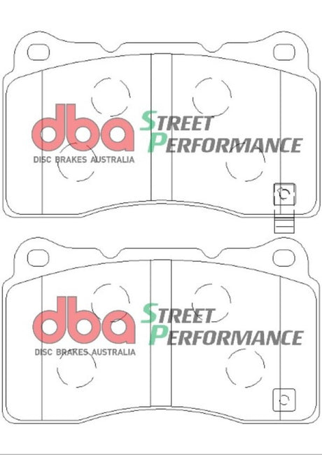 Plaquettes de frein avant DBA 04-14 Subaru Impreza WRX STI SP500