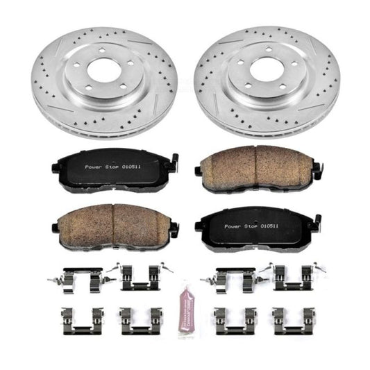 Power Stop 11-17 Nissan Juke Front Z23 Evolution Sport Brake Kit