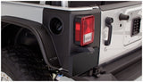 Coins arrière Bushwacker 07-18 Jeep Wrangler Trail Armor - Noir