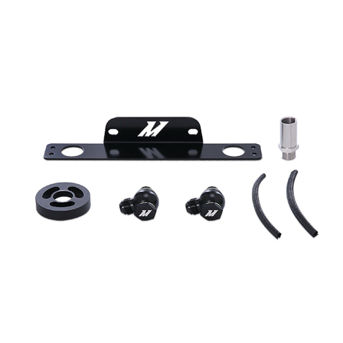 Kit de refroidisseur d'huile thermostatique Mishimoto 10-15 Chevrolet Camaro SS - Noir