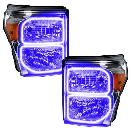 Oracle 11-16 Ford F250/350 LED HL - ColorSHIFT avec contrôleur BC1 VOIR LA GARANTIE
