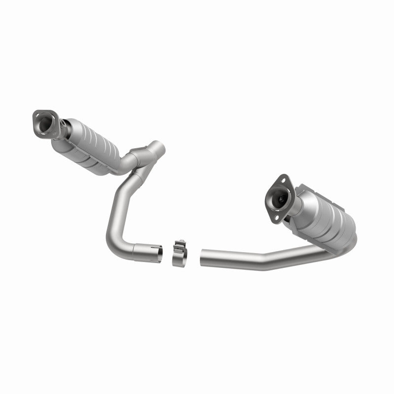 MagnaFlow Conv DF 05-06 Dodge Dakota/2006 Mitsubishi Raider 3.7L Y-Pipe Assembly