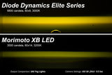 Phare antibrouillard Diode Dynamics Elite Type F2 - Blanc (paire)