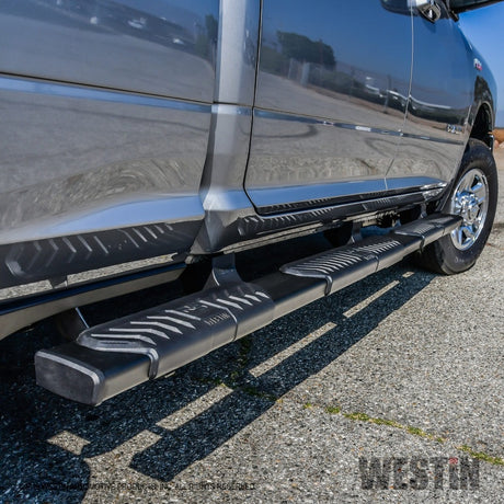 Marchepieds Nerf Westin 19-20 Ram 2500/3500 Crew Cab (caisse de 6,5 pieds) R5 M-Series W2W - Noir texturé