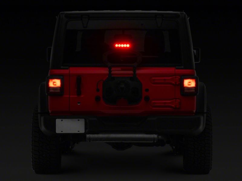 Troisième feu stop à LED Raxiom 18-23 Jeep Wrangler JL Axial Series - Rouge