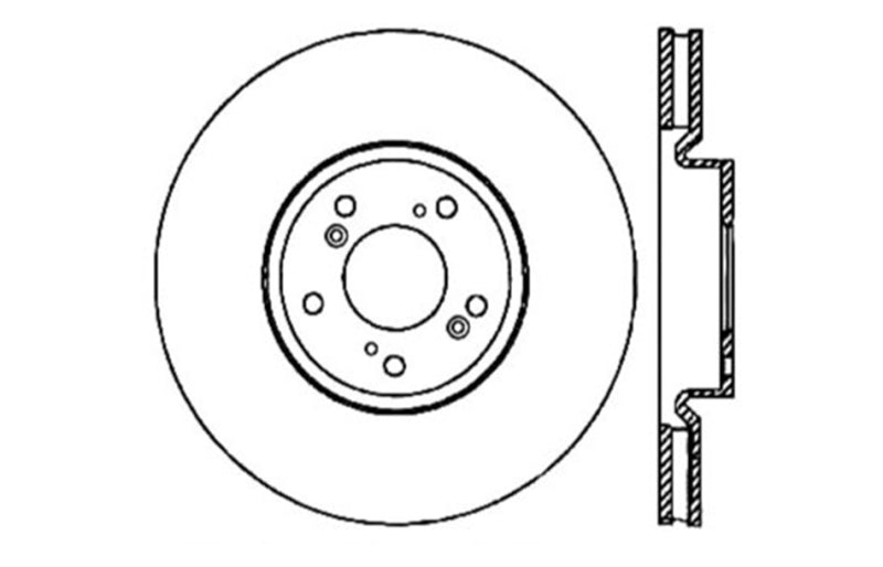Disque de frein sport percé StopTech
